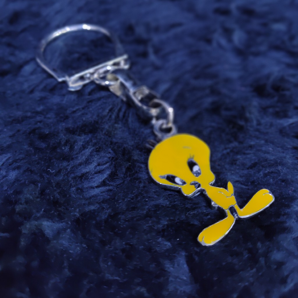 Silver Twetty Cartoon Keychain SKY-002