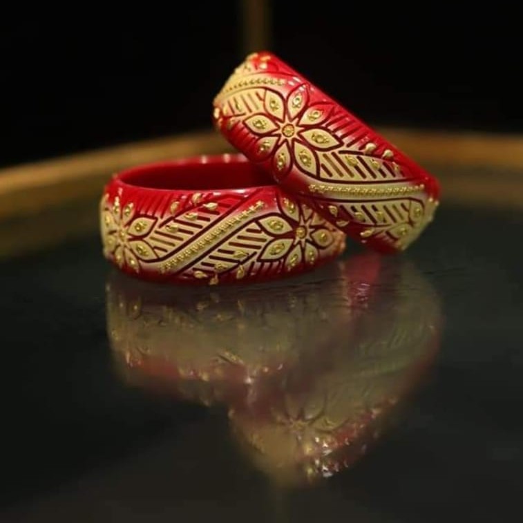 22KT/916 Yellow Gold Mairan Chudi For Women