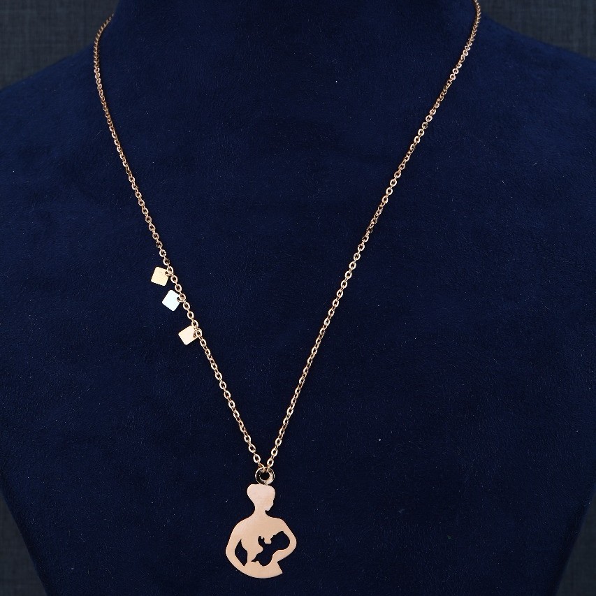 18KT/750  Rose Gold Noiva Pendent Chain For Women
