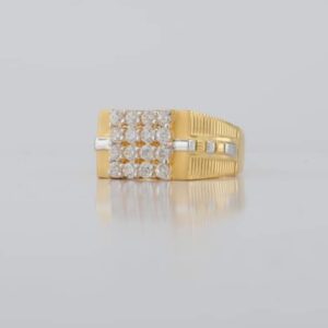 22KT/916 Yellow Gold Bryana Ring For Men