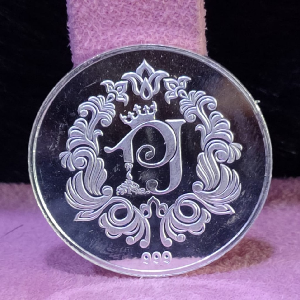 999 silver fifteen gram laxmi ji silver coin - Image 2