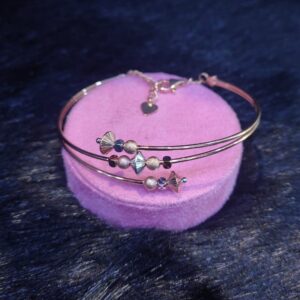 18 Kt Rose Gold Alique Brecelet For Women