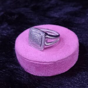 92.5 Sterling Silver Azmik Ring For Men