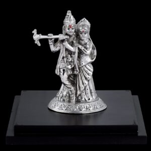 92.5 Sterling Silver Radha-krishna Gorgeous Idol