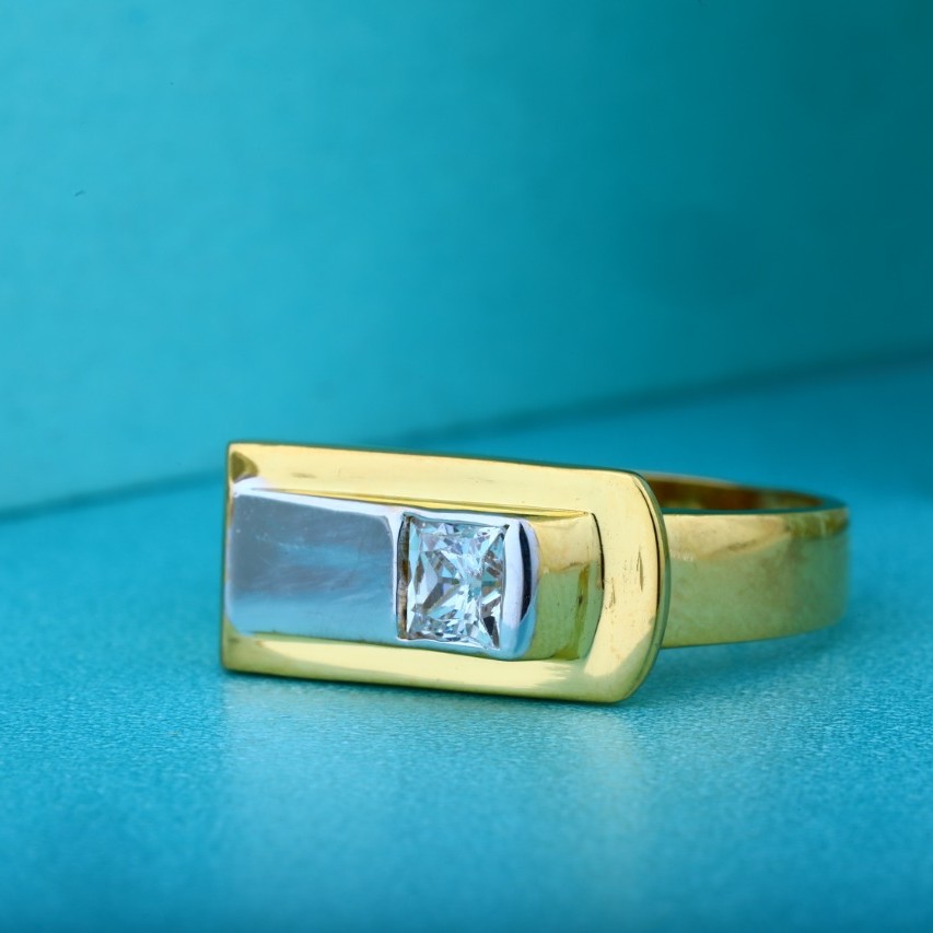 22Kt Yellow Gold Benevolence Ring For Men