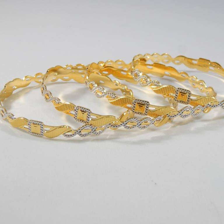 22Kt Yellow Gold Marion Bangles For Women