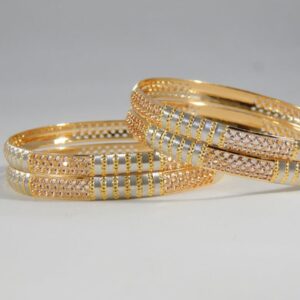 22Kt Yellow Gold Nicolla Bangles For Women