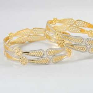 22Kt Yellow Gold Jashan Bangles For Women