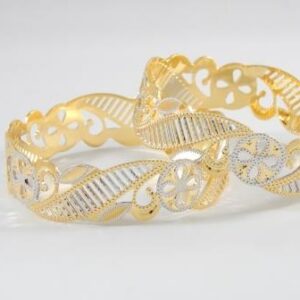 22Kt Yellow Gold Prachal Fancy Bangle For Women