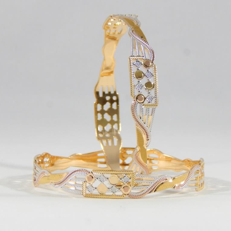 22KT yellow gold Traditonal Bangles  For Women