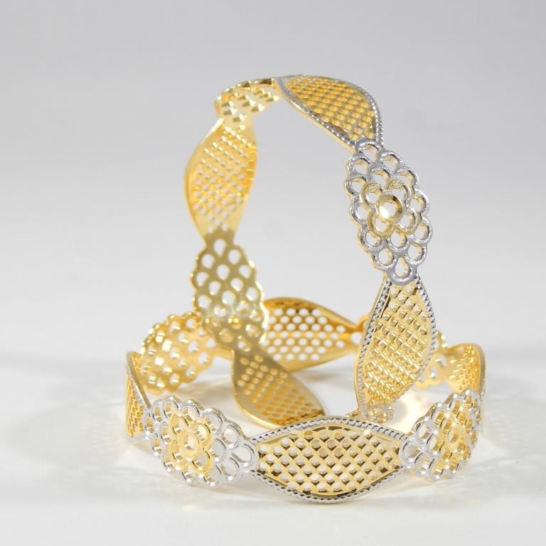 22kt Cnc Unique Bangles