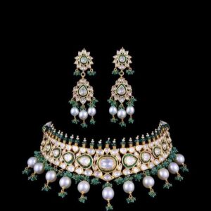 22KT Gold Heritage Necklace Set for Women