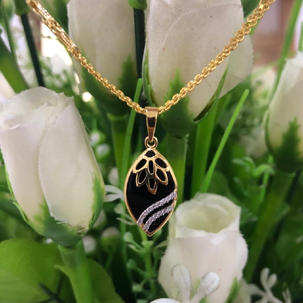 18k Gold Single Naka pendent PJP001