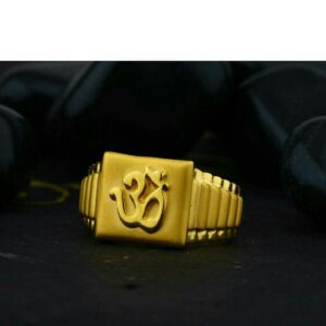 Exclusive palin Om  casting gents ring 916
