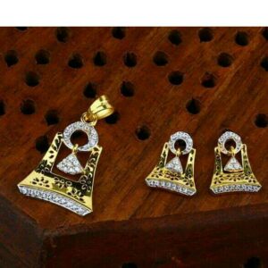 Dazzeld Temple pendent set 22kt