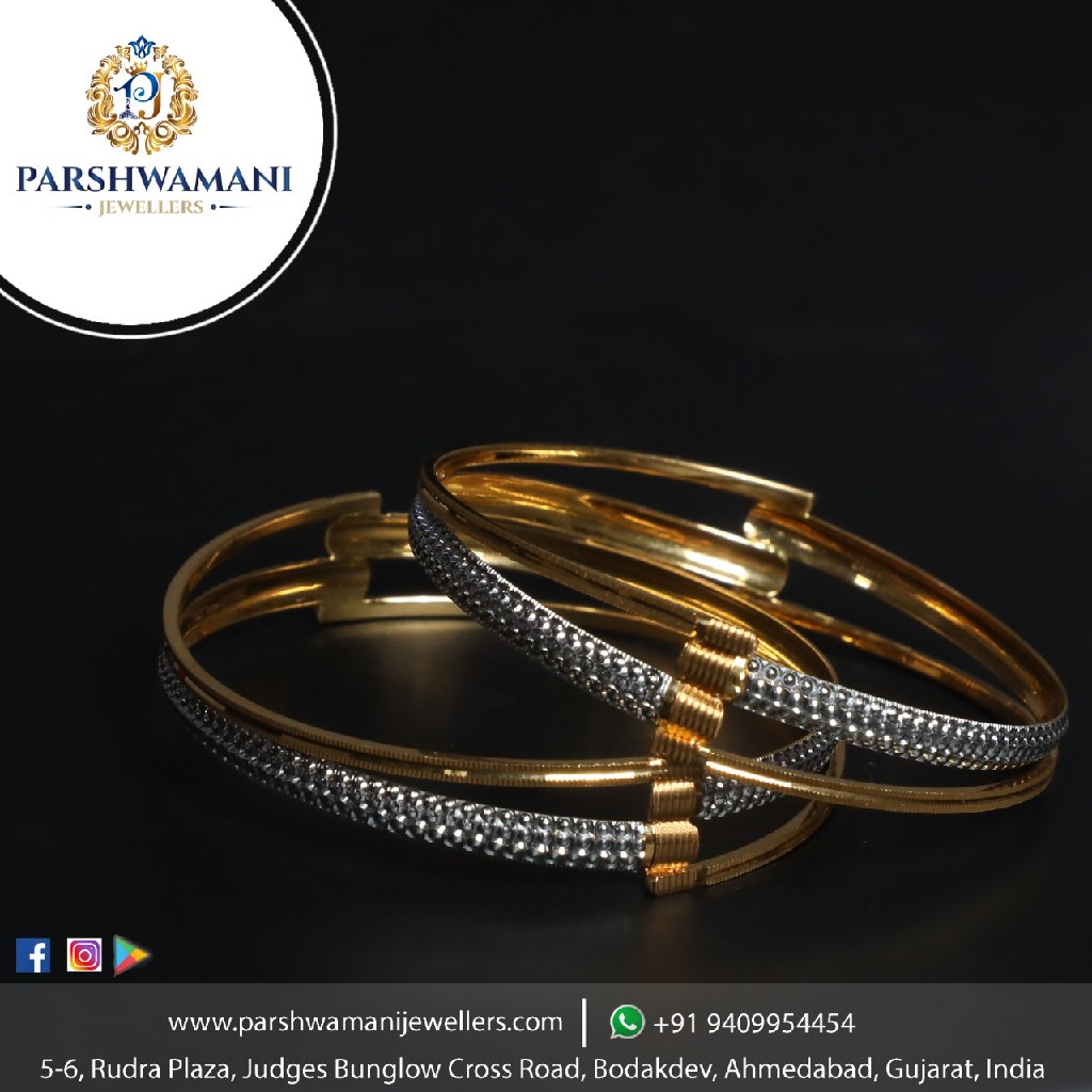 22k woman bangles pj  bg001