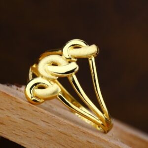 22k Woman  Gold Ring  PJ LR003