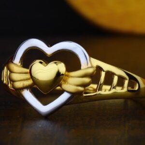 22K Woman Gold Ring PJ LR002