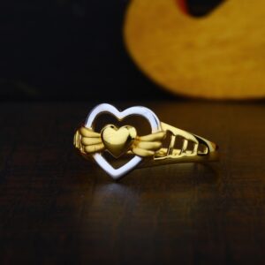 22K Woman Gold Ring PJ LR002