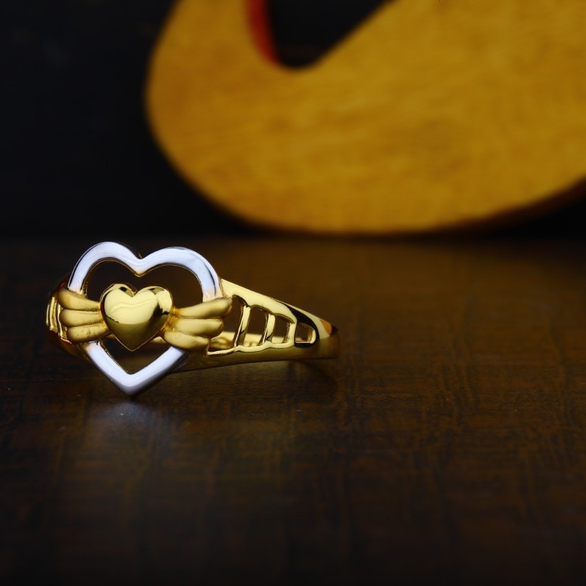 22K Woman Gold Ring PJ LR002