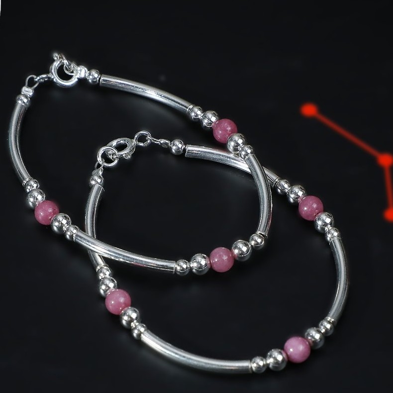 92.5 Silver Kids Fancy Bracelet PJ KD002 - Image 2