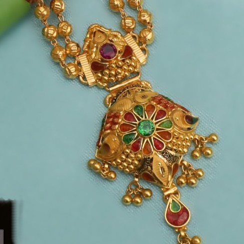 916 gold necklace