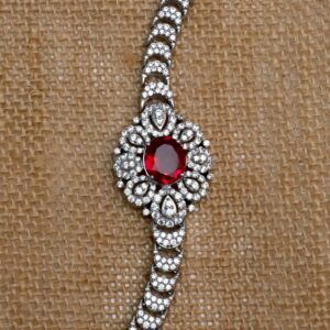 925 Sterling Silver CZ Diamond Ladies Bracelet PJ-B009