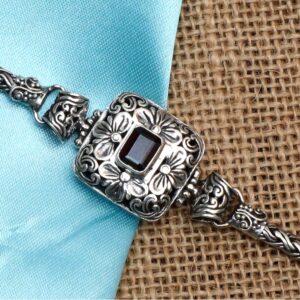 Silver Antique Ladies Bracelet PJ-B006