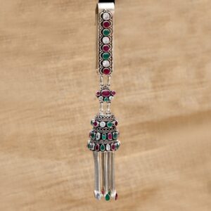 925 Silver Color Stone Waist Keychain PJ-J002