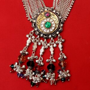Silver Designer Double Hook Juda PJ-J001