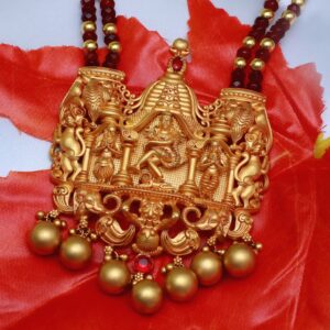 916 Gold Antique Temple Jewellery