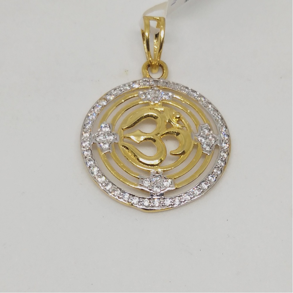 Om diamond Pendant HC-p-23