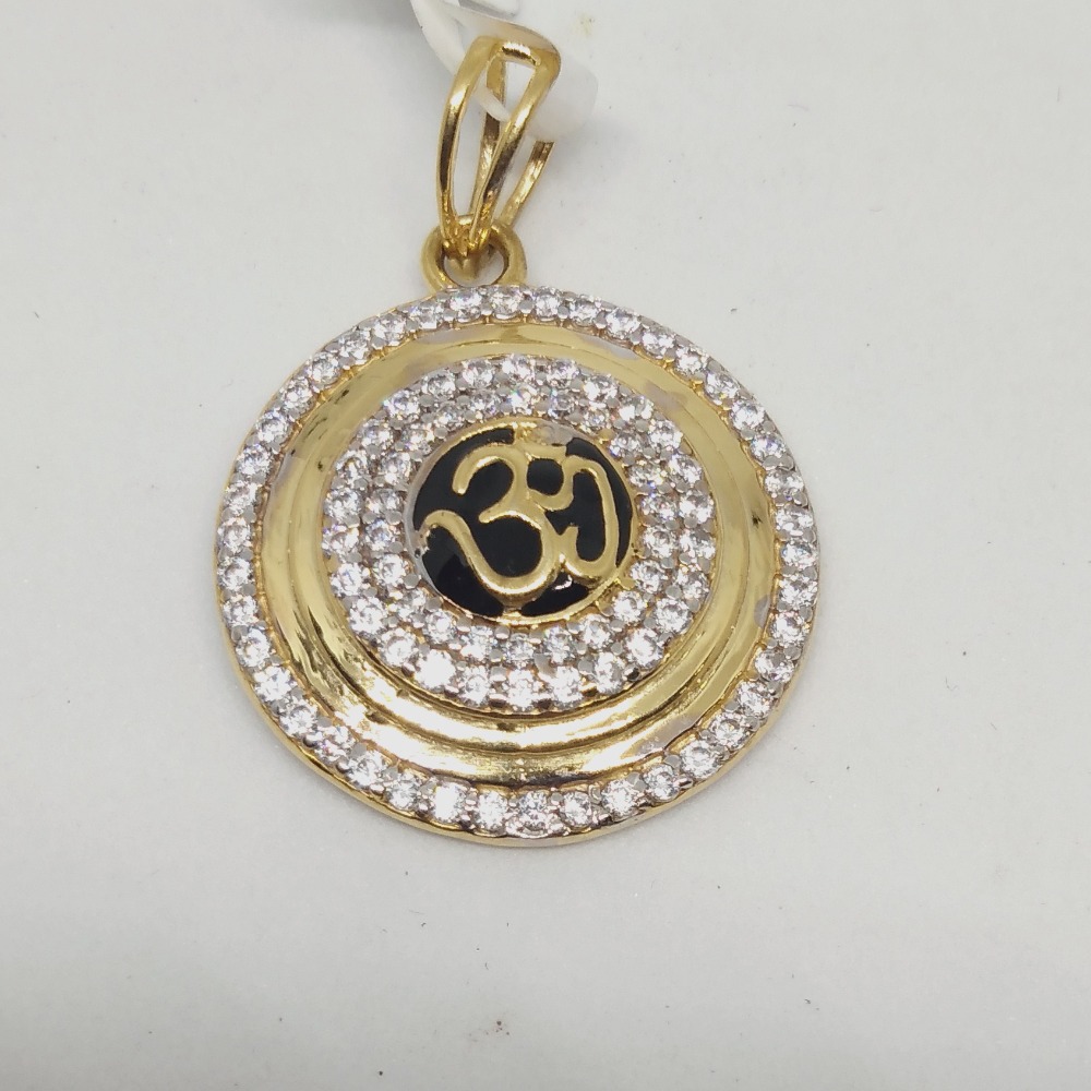 Black om diamond Pendant hc-p-28