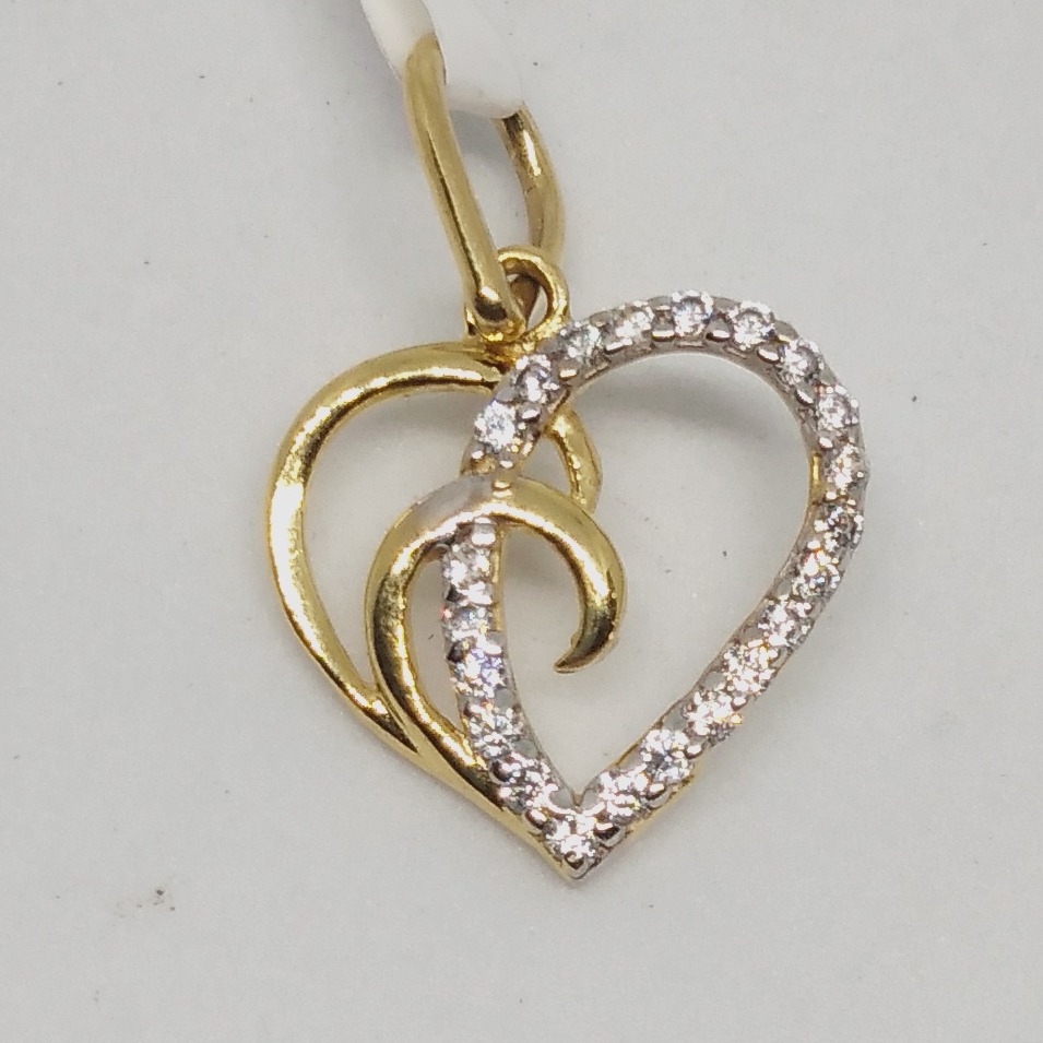 Heart diamond pendant hcp-9