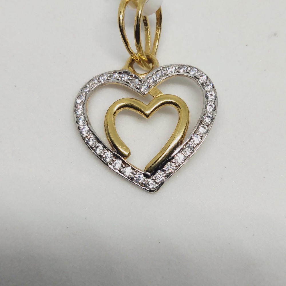 Heart diamond pendant hcp-5