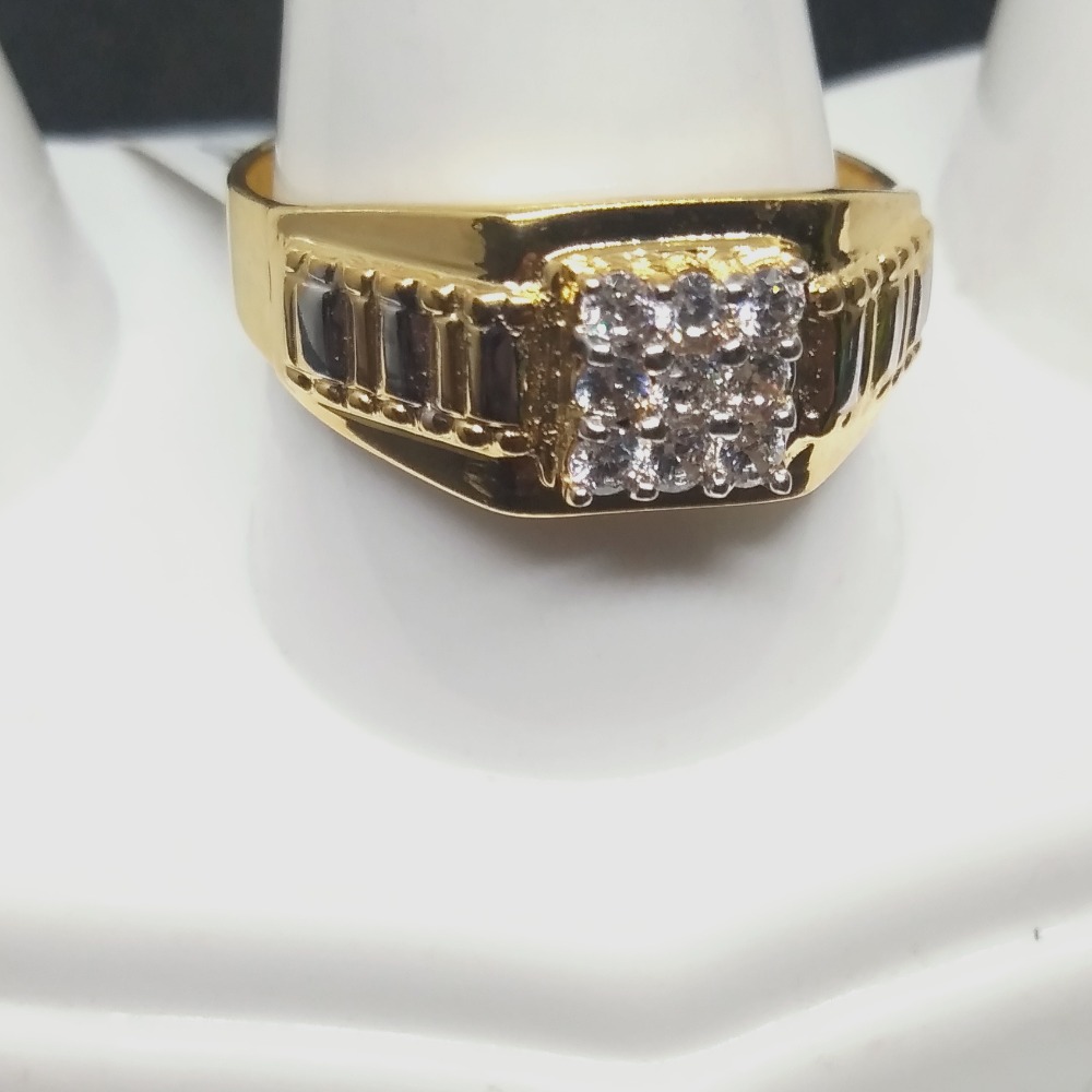22KT Gold Antique Nazrana Gents Ring