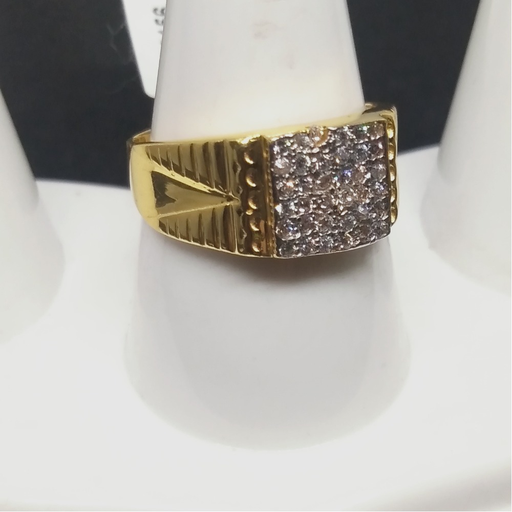 916 Gold Designer Casual Najarana Gents Ring
