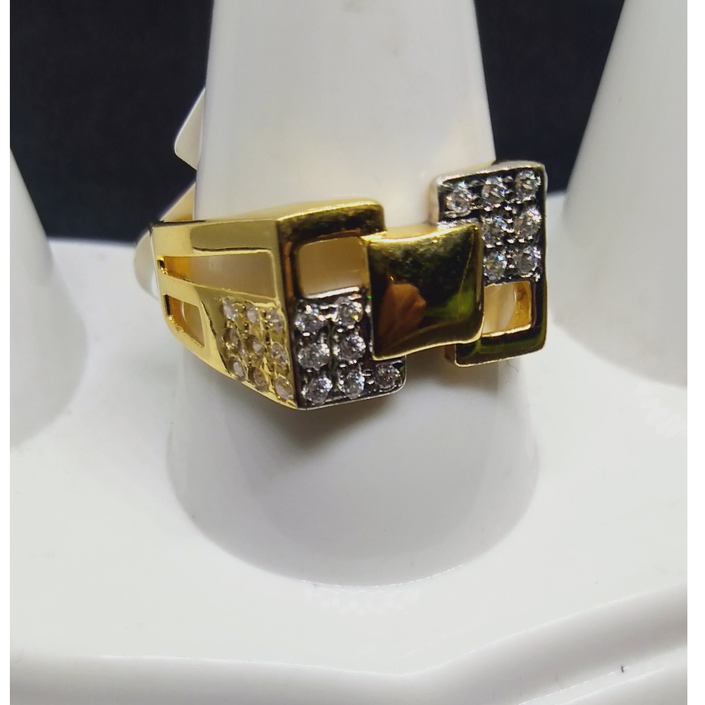 916 Gold Fancy Design Najrana Gents Ring