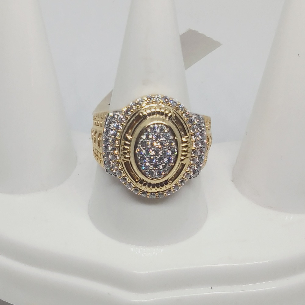 22KT Gold Oval Shape Najrana Gents Ring