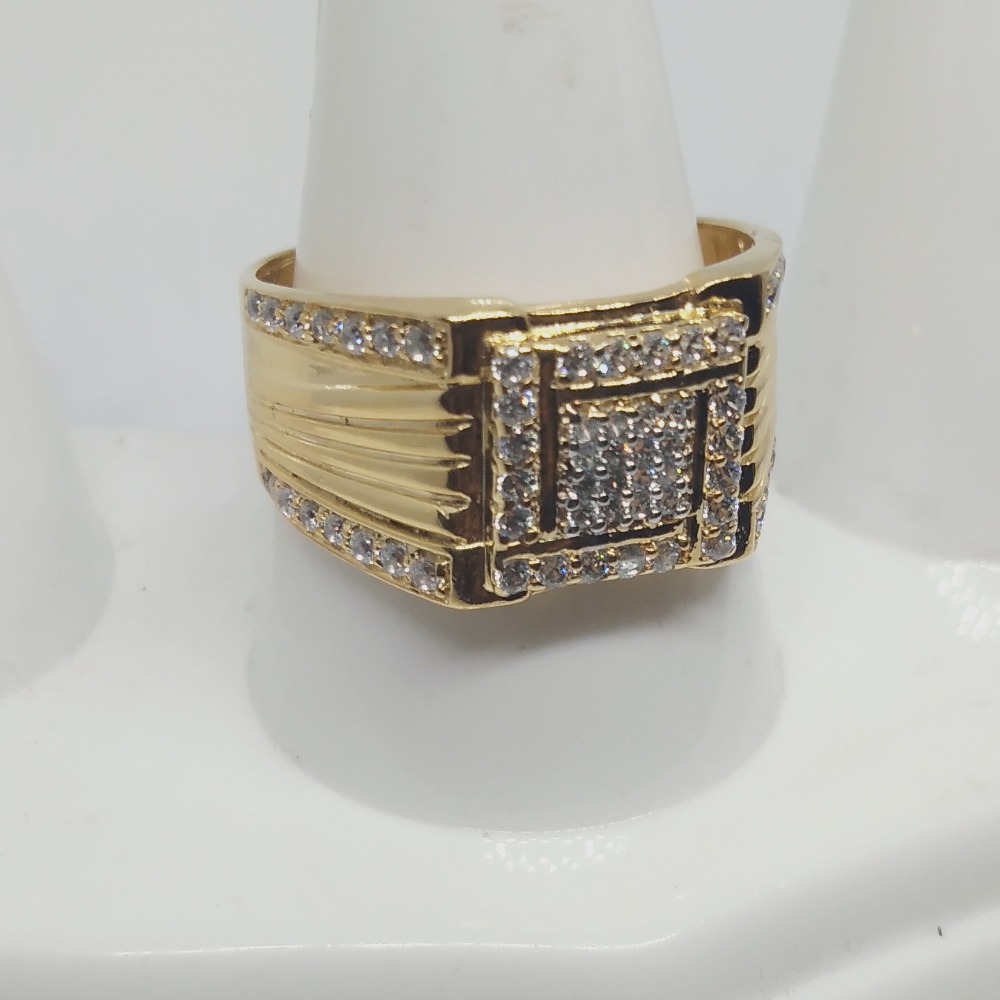 916 Gold Modern Nazarana Gents Ring