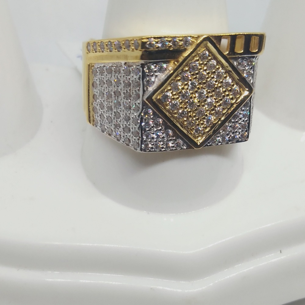 22KT Antique Gold Najrana Gents Ring