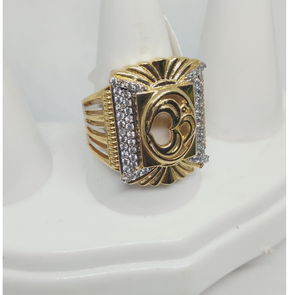 916 Gold Hallmarked Handmade Najrana Gents Ring