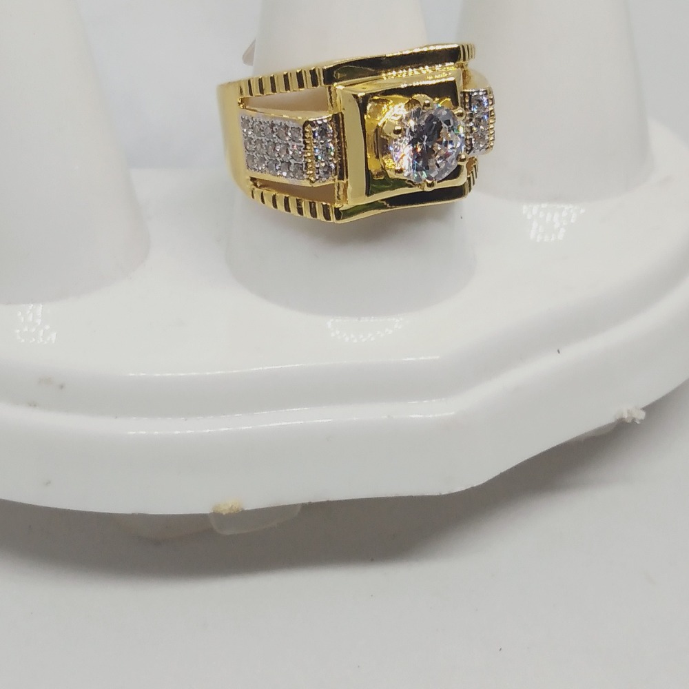 22KT Gold Handmade Najarana Gents Ring