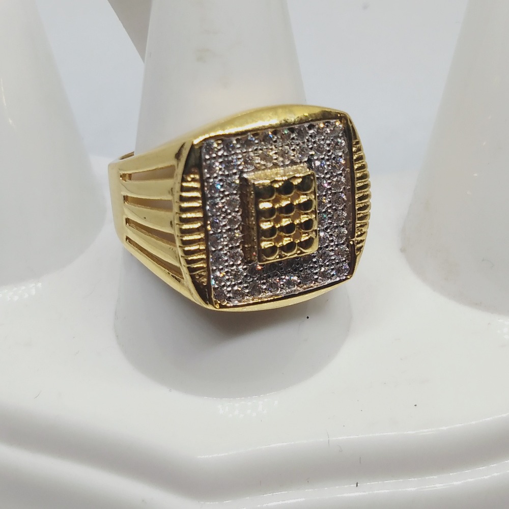 916 Gold Wedding Diamond Azuki Ring