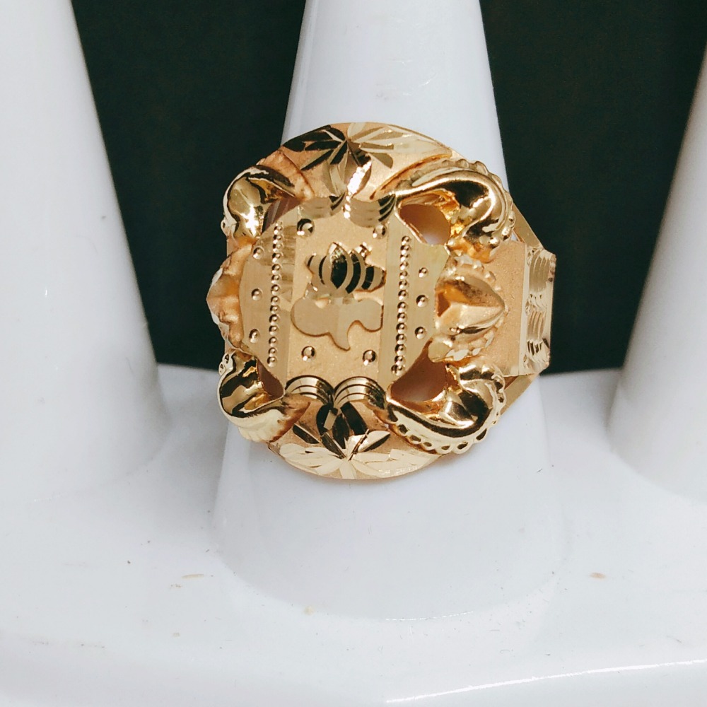 916 Gold Fancy Daily Wear Najrana Ring