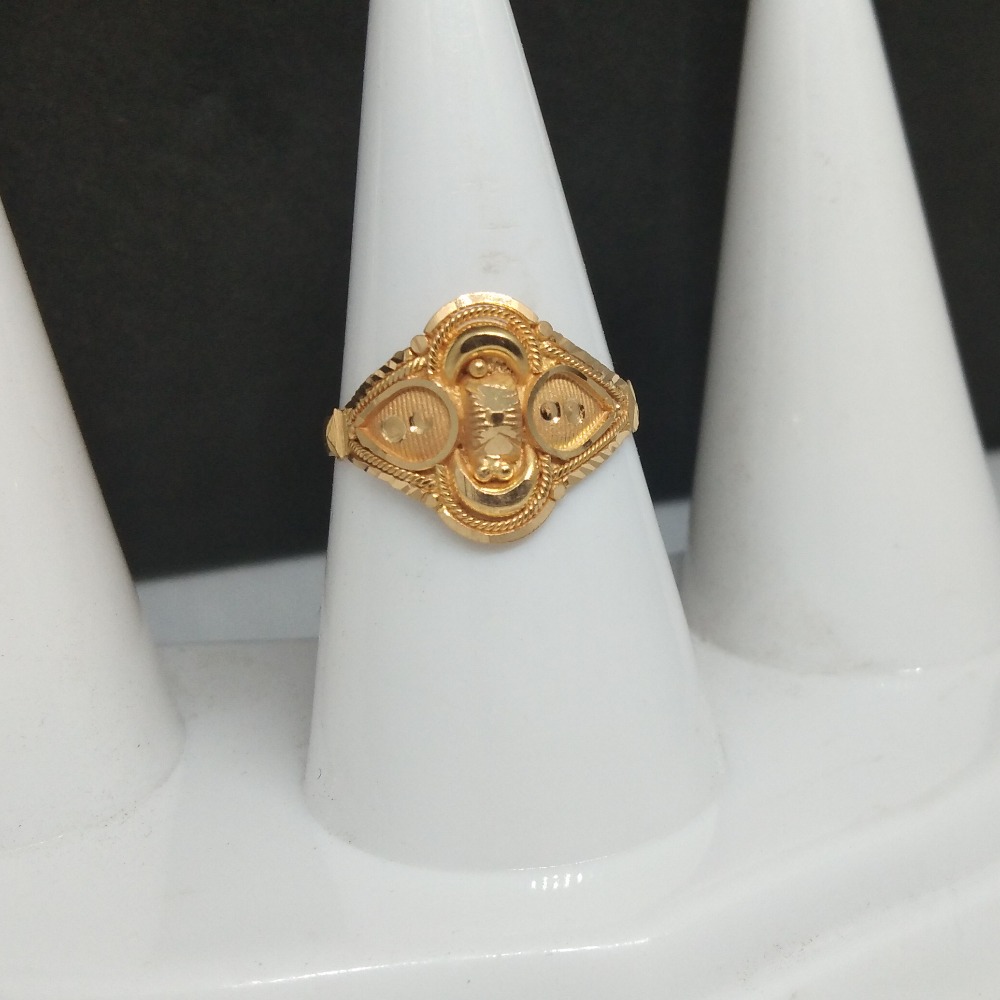 22KT Gold Ladies Plaster Ring