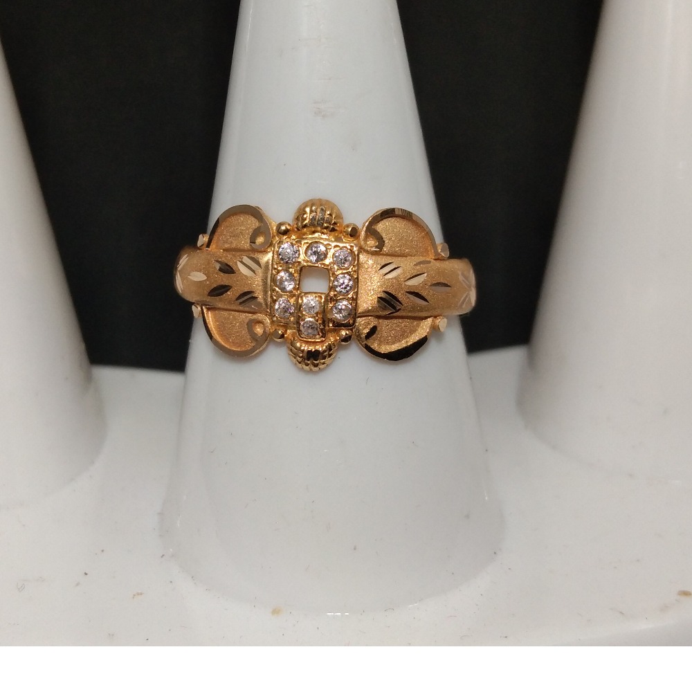 916 Gold Antique Design Ladies Ring