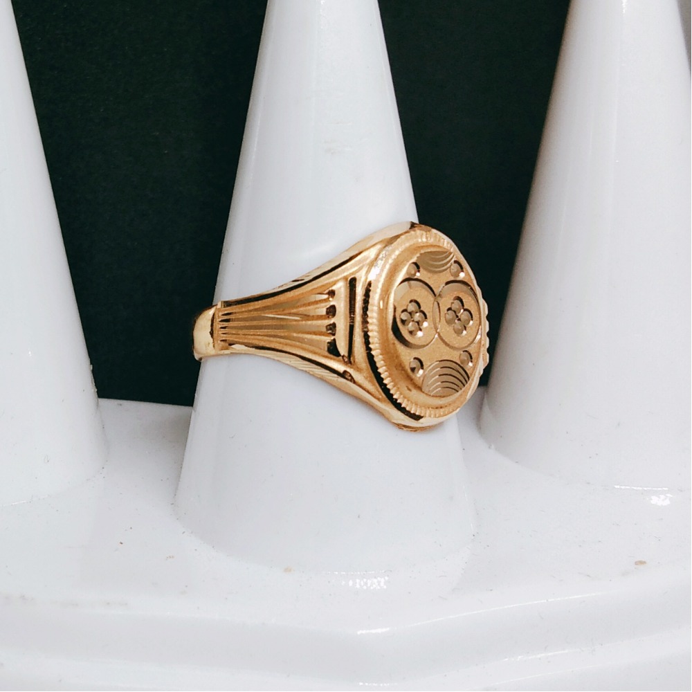 916 Gold Daily Wear Gents Ring