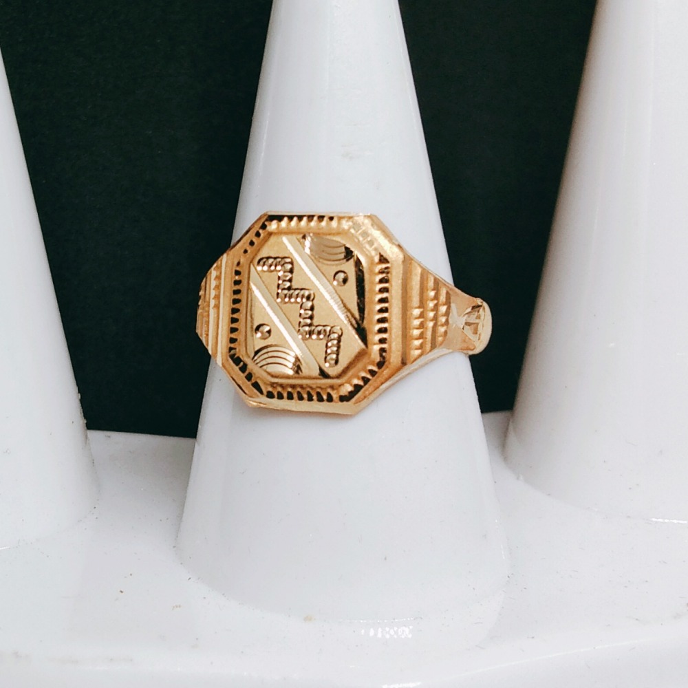 22KT Classic Design Gents Ring
