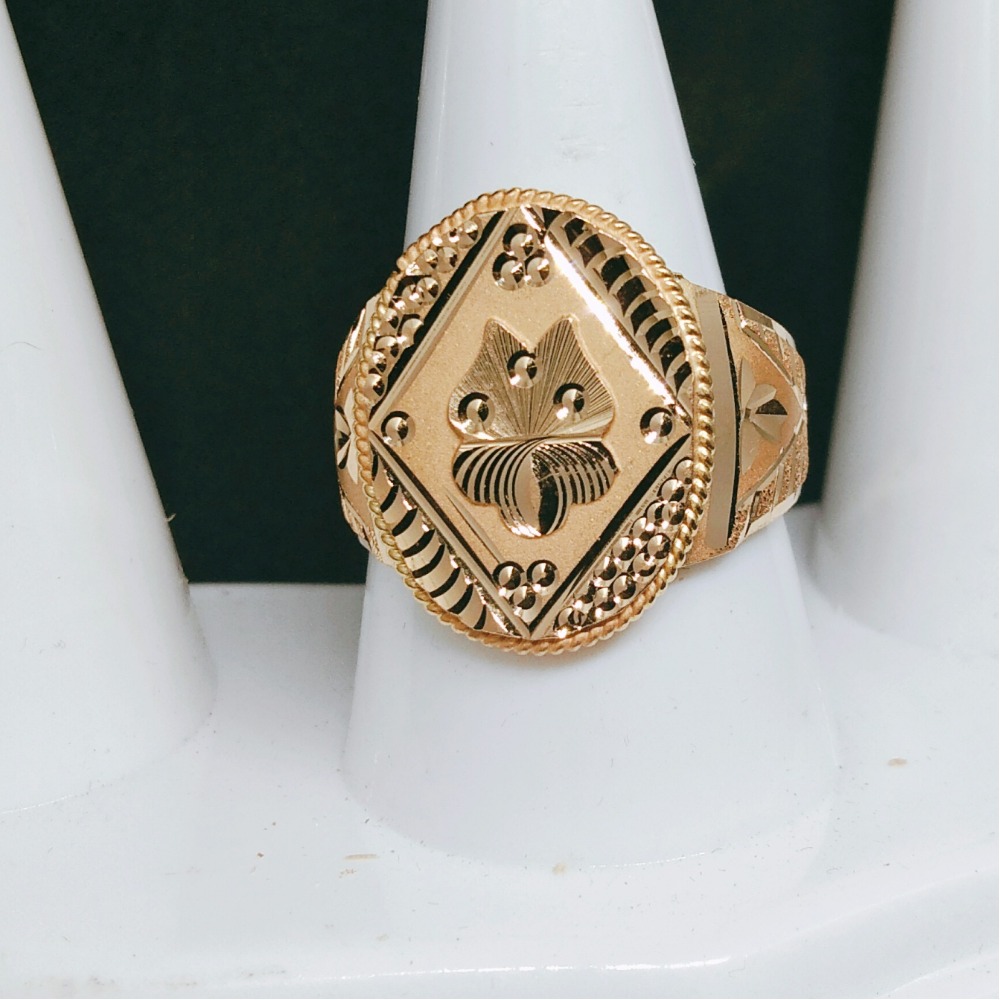 22KT Fancy Gold Gents Ring
